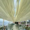 Cortina de Gasa Trendy a Viento para Jardín de Infantes y Escuela Decoración Parasol, Cortina de Gasa Arcoíris para el Día del Niño