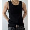 Camiseta deportiva sin mangas de color liso para hombre, para correr, fitness, verano, nueva, moderna, combinable, holgada e informal