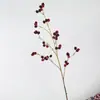 Galhos Artificiais Grandes de Amora, Frutos de Amora, Frutas Douradas, Galhos para Decoração de Casa, Galhos Longos com Frutas para Decoração de Casa, Decoração para Arranjo de Flores