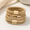 Novedad 2026 Liga para el Cabello para Mujer, Sencilla y Elegante, Alta Elasticidad, Goma para el Cabello Duradera, Cuerda para el Cabello, Accesorio para el Cabello