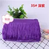 Explosões Spot Acessórios para Roupas de Palco DIY Renda com Franjas Renda com Franjas Poliéster Barba 15CM