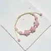 Pulsera de Cerámica Jingdezhen Nueva Pulsera de Cerámica Estilo Chino Joyería Hecha a Mano Cuerda Estilo Tíbet Puesto de Pulseras Jingdezhen