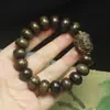 Cheng Guibao Contas de Ábaco 15mm Pulseira Três Lados Buda Pulseira Homens e Mulheres Estilo Chinês Joias Contas Budistas Rosário Atacado
