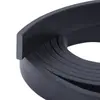 Tira de Goma Almohadilla de Goma Rectangular Amortiguación de Choque Mecánico Cojín Negro Tira de Goma de Sellado Cortable a Medida