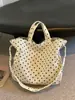 Bolsa de lunares estilo perezoso para mujer, bolsa tote de gran capacidad, nueva de otoño 2026, para la escuela, el trabajo, hombro único, cruzada, de mano