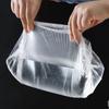 100 cubiertas desechables de plástico para envolver cocina refrigerador bolsa gruesa para conservar la frescura grado alimenticio elástico PE funda selladora