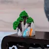 Micro-Paisaje Creativo Rocalla Artificial Árbol Musgo Jardinería DIY Botella Ecológica Escena de Paisajismo Accesorios de Decoración Pequeños Adornos