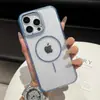 Adequado para iPhone 17 Promax Capa de Celular Magnética Fina com Brilho e Diamantes na Moldura da Câmera Apple 16 Capa Protetora Anti-Queda