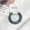 Candy Color Basic Hair Tie Rubber Band Headband Alta Corda de Cabelo Elástico Fresco e Simples Mori Style Hair Ring Sem Lesão de Cabelo Headwear