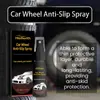 Spray Antideslizante para Ruedas Homonth Limpiador de Rin de Coche Eliminador de Manchas Cuidado Protección Limpiador Antideslizante para Ruedas