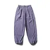 Calça de Trabalho Leve de Secagem Rápida de Marca da Moda, Calça de Trabalho Masculina Solta de Perna Reta, Calça Casual Unissex de Secagem Rápida