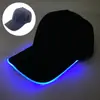 K Realm Gorra Luminosa Bar Sombrero Fiesta Gorra de Pico LED Correr de Noche Moda Calle Baile Accesorios Sombrero de Ambiente Personalizado