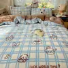 2026 Conjunto de Cama Espesso de Lã de Leite Quatro Peças Conjunto de Cama de Três Peças Classe A Capa de Edredom Lençol de Cama Conjunto de Quatro Peças Conjunto de Cama