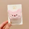 Broche de pelúcia fofo de desenho animado para mulheres, perfeito para outono e inverno, um acessório fresco e estiloso para bolsas, doce e simples, versátil e ideal para roupas e acessórios DIY