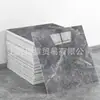 Adesivo de parede para fábrica transfronteiriça 30X30 azulejo marmorizado falso autoadesivo painel imitação alumínio-plástico decoração de parede papel de parede para reforma