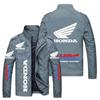 Nueva chaqueta con logotipo de automóvil para hombre, de primavera y otoño, a la moda, holgada, de comercio exterior europeo y americano, abrigo de piloto de talla grande, ropa para hombre