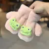 Guantes para Niños Calientes en Invierno, Guantes Gruesos con Forro Polar para Protección contra el Frío de Bebé, Guantes de Felpa Suaves y Calientes para Niñas, Guantes de Dedos Completos Lindos