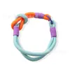 Llavero de Cordón de Color Contrastante Transfronterizo Combinación de Colores Colgante para Funda de Teléfono Móvil Cuerda Colgante Muñeco de Peluche Bolso Juguete Colgante Joyería