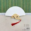 Papel para Caligrafia e Pintura, Semi-Cru, Espessado, Dupla Face, Adequado para Caligrafia com Pincel, Leque em Branco DIY Estilo Chinês, Pintura em Laca Atacado