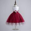 Procesamiento y Personalización de Vestidos Infantiles Transfronterizos, Vestidos de Novia de Malla Abullonada, Vestidos de Princesa, Exportación de Vestidos para Niñas, Venta al por Mayor