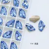 Rinestones para Uñas con Forma de Hacha de Cristal Dongzhou 9x14 Rinestones de Vidrio de Alta Calidad, Rinestones de Forma Irregular, Decoraciones para Uñas, Rinestones Dongzhou con Forma de Hacha