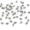 Pendientes Planos de Acero Inoxidable Dorados y Plateados Pendientes Hechos a Mano para DIY Accesorios para Pendientes Tapones para los Oídos de Base Plana Accesorios de Joyería para Tapones para los Oídos