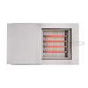 Foshan Wangyi Tubo de Acero Dorado Negro Barbacoa Doble Sin Humo Barbacoa Barbacoa Barbacoa Barbacoa Barbacoa Comercial Barbacoa Barbacoa Barbacoa Puesto de Brochetas Tienda