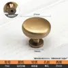 Manija de Armario de Bronce Francés Casual Manija de Cajón Escandinavo Gabinete Zapatero Puerta Accesible Lujo Sólido Retro Manija de Gabinete