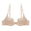 Ropa Interior Sexy de Verano Europea y Americana Múltiples Métodos de Uso Espalda Descubierta Grande en Forma de U Liso Invisible Sujetador de Espalda Hermosa