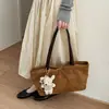Bolsa tote de luxo de alta qualidade para mulheres, nova moda 2026, bolsa de ombro de grande capacidade para trabalho e deslocamento