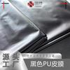 Shun Yao Poliéster Chunya Hilado Tela de Película Negra Papel de Liberación Microlight Tela Adhesiva Impermeable Recubierta por Transferencia