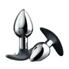 Plug Anal de Bolas de Metal, Brinquedo Sexual, Dispositivo de Masturbação, Backcourt para Homens e Mulheres, Brinquedo Vestível para Exterior, Plug Anal Adulto