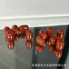 Cuentas de barril de ágata roja del sur, accesorios para manualidades, pulseras DIY hechas a mano, joyería para manos, accesorios de moda T7546