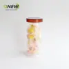 Frasco Transparente de Plástico con Tapa de Rosca de 1060ml para Alimentos de Mascotas, Frasco Sellado para Polvo de Panax Notoginseng, Medicina China, Polvo de Jengibre, Polvo de Kudzu