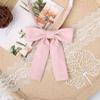 [Corbata de Lazo Plana Grande de Mango Largo] Corbata de Lazo para Camisa Uniforme Jk Camisa Cuello Flor Uniforme Escolar Estudiante Femenino Uniforme de Licenciatura Graduación