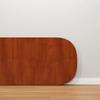 Mesa redonda de madera maciza, mesa de comedor redonda, mesa de superficie redonda, mesa de hogar, mesa redonda, cara, placa redonda grande, separada, madera entera