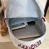 Mochilas estudantis de novo estilo para homens e mulheres, mochilas estilo coreano com tema de floresta para estudantes do ensino fundamental II e médio femininos, mochilas para laptop de grande capacidade