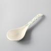 Colher grande estilo japonês colher de sopa sob esmalte cerâmica hotel máquina doméstica impressa colher de cabo longo Amazon