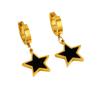Estilo Coreano Nueva Llegada Estrella de Cinco Puntas Concha Collar de Oro de 18K para Mujer Lujo Ligero Diseño Nicho de Alta Gama Traje de Pulsera Simple