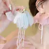 Pendientes Florales Menta Mambo para Mujer Primavera Pendientes Elegantes de Borla de Gama Alta Pendientes con Sentido de Diseño Nuevo 2025