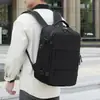 Mochila expandible para portátil de gran capacidad, nuevo modelo 2025, mochila de negocios elegante para hombres y mujeres, adecuada para viajes de negocios y viajes cortos