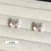 Popular Joyería de Moño de Resina Chica Coreana Dulce Corbata de Moño Biselada Manicura Uñas Diamante Accesorios Diamante