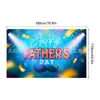 Amazon Día del Padre Tela de Fondo Decoración de Fiesta Banner Tela Colgante Interior y Exterior Colgante Banner de Atmósfera Bandera Transfronteriza