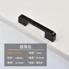 Acessórios de Ferragens para Móveis Puxadores de Gaveta Porta de Armário Estilo Americano Armário Preto Guarda-roupa Material Liga de Zinco Armário de Cozinha