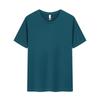 Camiseta de Manga Curta Três Provas para Homens, Camiseta Branca Tamanho Pequeno, Camiseta Básica Mágica de Casal com Gola Redonda, Meia-Manga Estilo Casal Personalizado