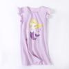 Camisón de manga corta para niños, pijama fino de verano para bebés, ropa de aire acondicionado para niñas, camisón de algodón para bebés, venta al por mayor de fábrica