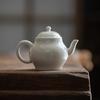 Tetera de Cerámica Estilo Japonés con Esmalte Gris y Filtro, Tamaño Pequeño, para Uso Doméstico, Juego de Té Kung Fu, Juego de Té Japonés