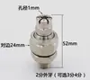 Boquilla de Soplado de Aire de Acero Inoxidable Punta Deflector Enfriamiento por Soplado Boquilla Ventilador Forma de Abanico Ranura Plana Conexión Rápida Cuchillo de Aire Pico de Pato