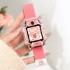 Adecuado para Little Genius Phone Watch Z9/Z8/Z7/D5 Correa Tejida Q1A/Z11/D3/D5 Pulsera Elástica