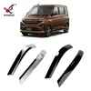 Adecuado para 25 Daihatsu Move Parachoques Delantero Modificado Protectores de Esquina, Parches de Tira Brillante Decorativos Anticolisión, Suministros Automotrices